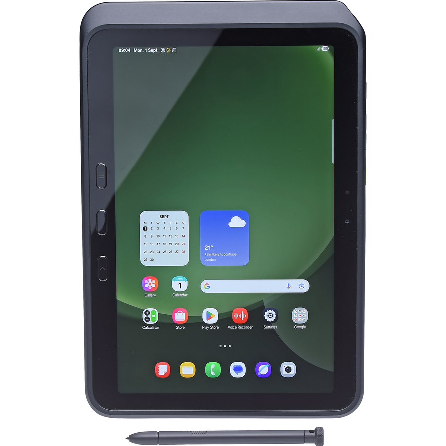 Samsung Galaxy Tab Active 5 Pro - Vue avec le stylet fourni