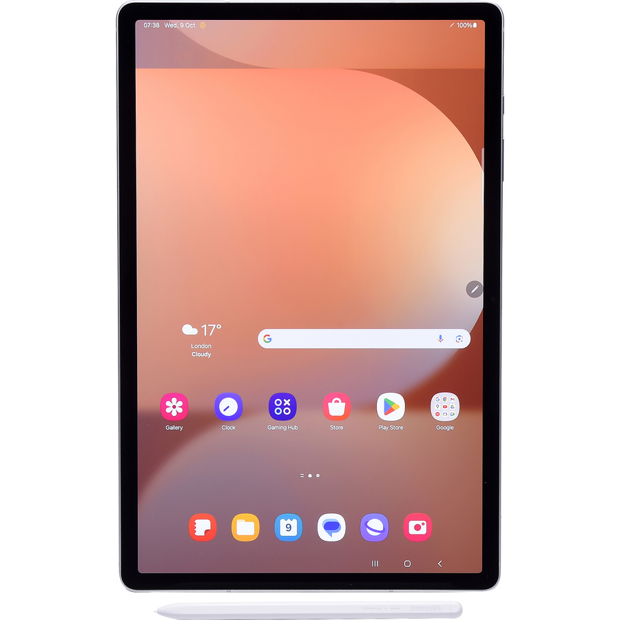 Samsung Galaxy Tab S10+ - Vue avec le stylet fourni