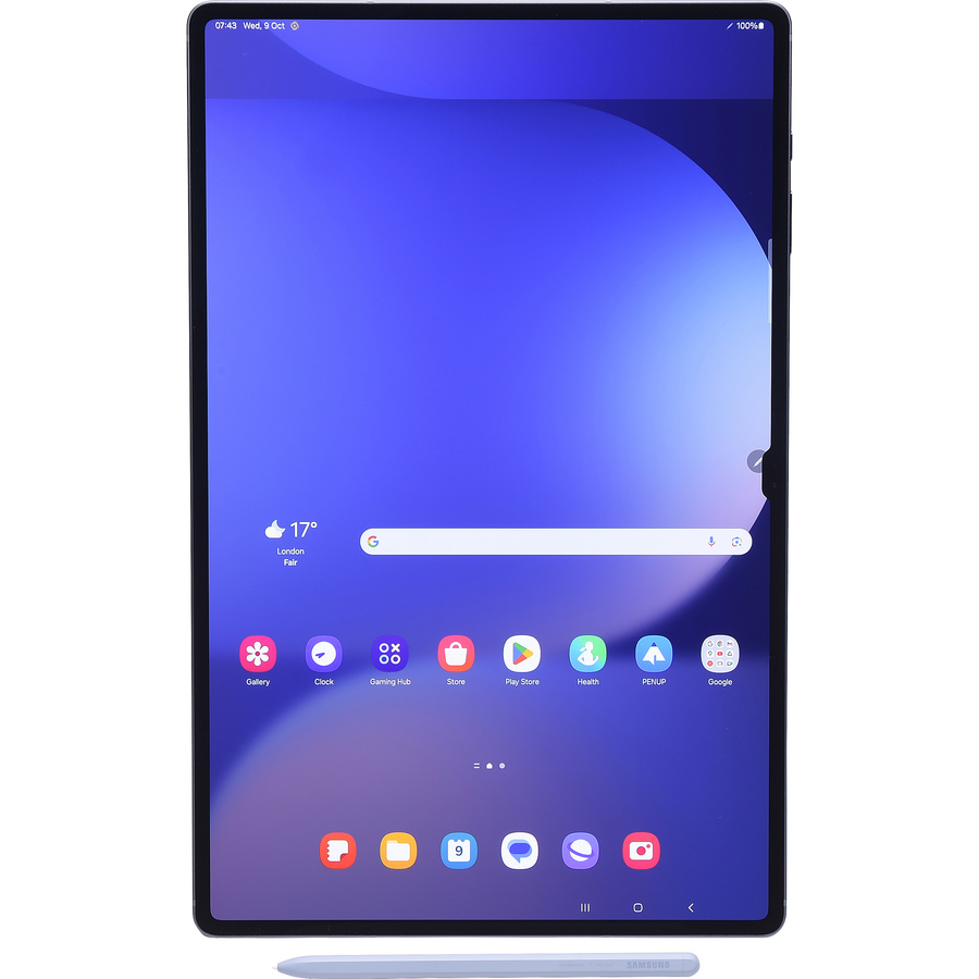 Samsung Galaxy Tab S10 Ultra - Vue avec le stylet fourni