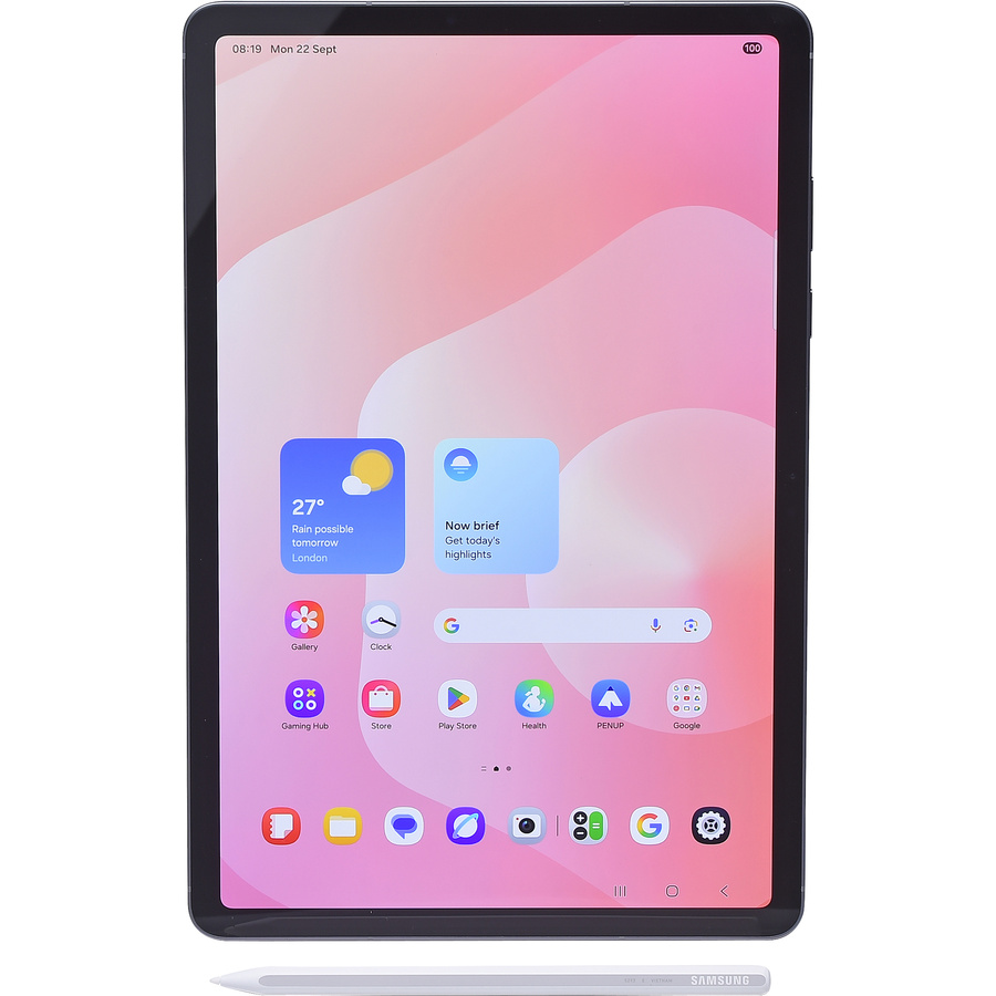 Samsung Galaxy Tab S11 - Vue avec le stylet fourni
