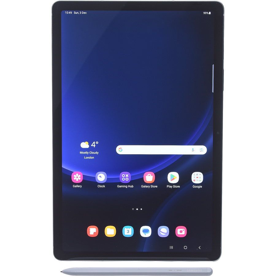 Samsung Galaxy Tab S9 FE - Vue avec le stylet fourni