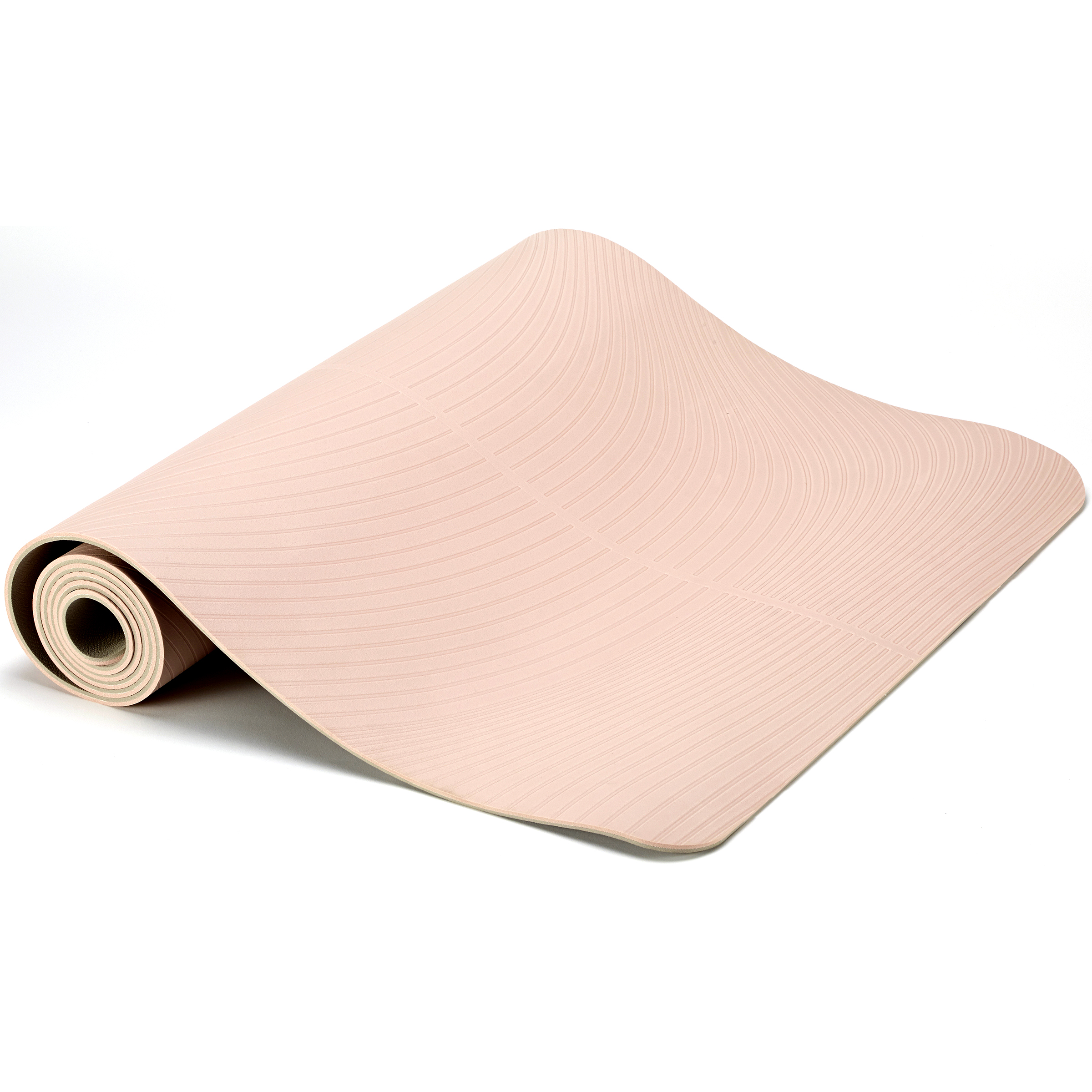 Kimjaly (Decathlon) Tapis de yoga léger rose