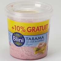 Blini Tarama aux œufs de cabillaud léger