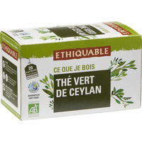 Ethiquable Thé vert de Ceylan
