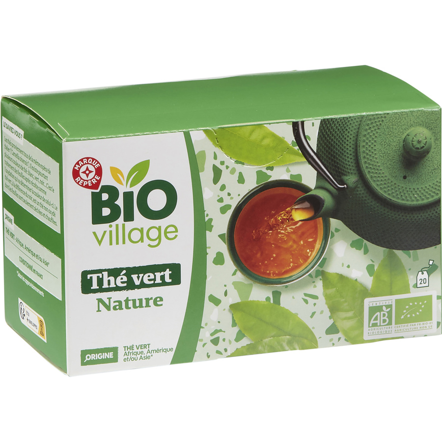 Bio Village (E.Leclerc) Thé vert nature