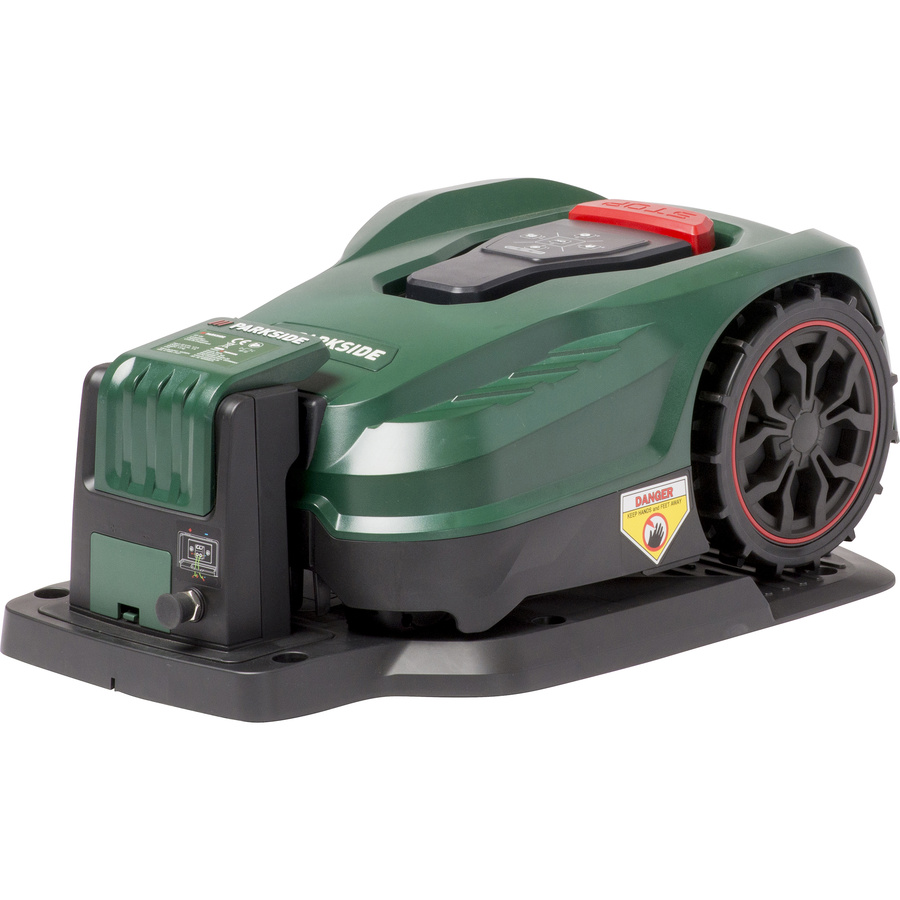 Parkside (Lidl) City PAMRC 250 A1 - Vue sur la station de charge