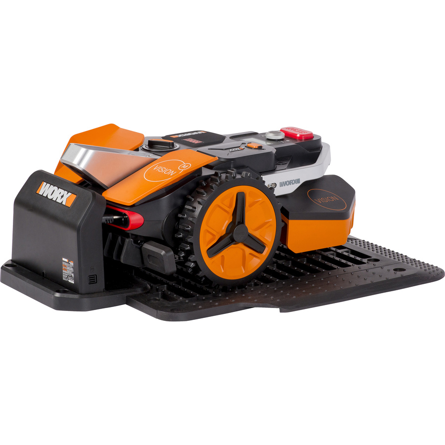 Worx Vision M600 - Vue sur la station de charge