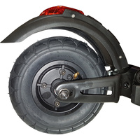 Qilive Q.4324 - Le pneu arrière (8,5 pouces) est gonflable.