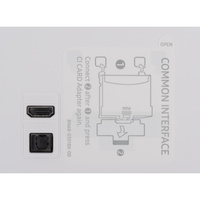 Samsung TU50CU8510 - Connectique