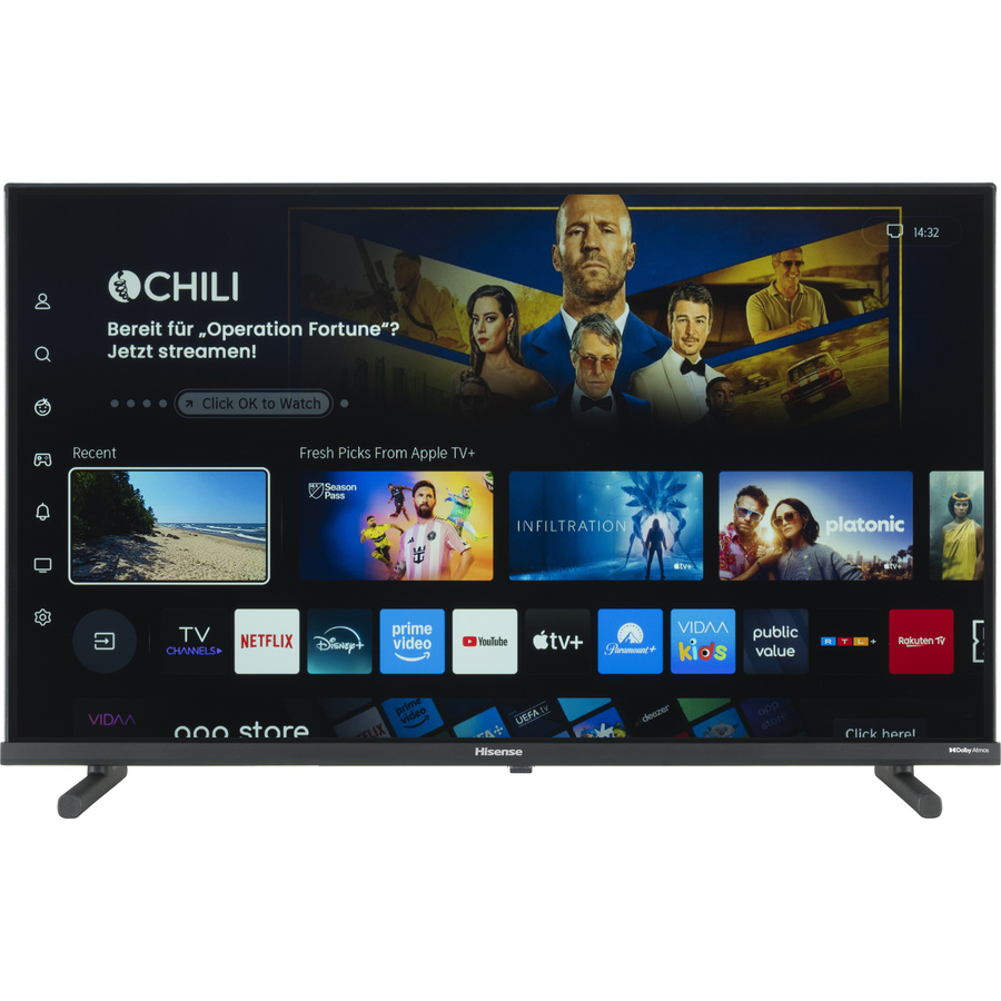 Hisense 32A5Q - Vue de face