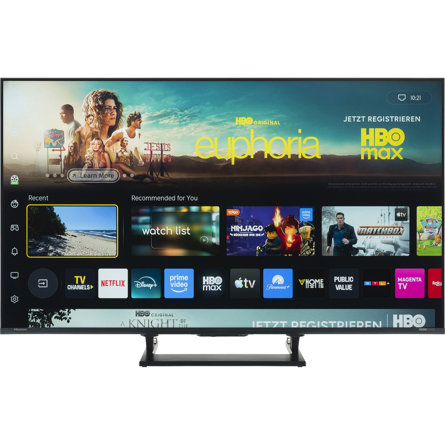 Hisense 50E8S - Vue de face