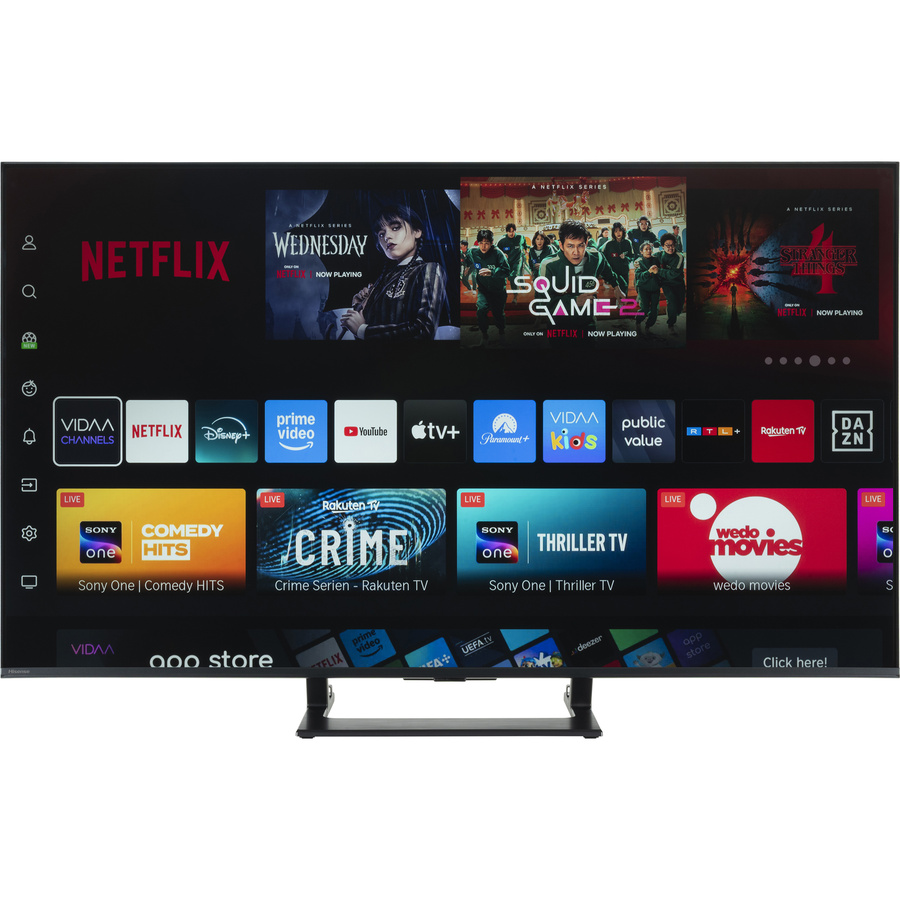 Hisense 55E8Q - Vue de face