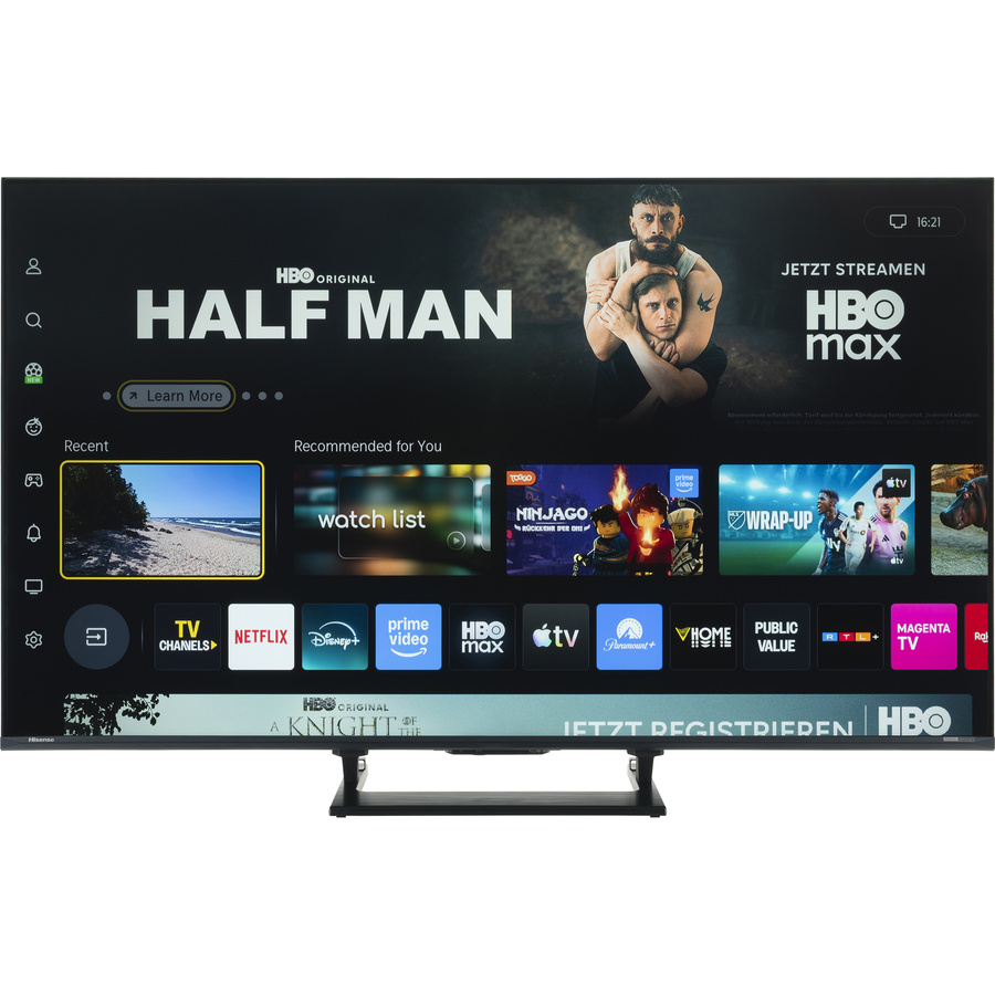 Hisense 55E8S - Vue de face