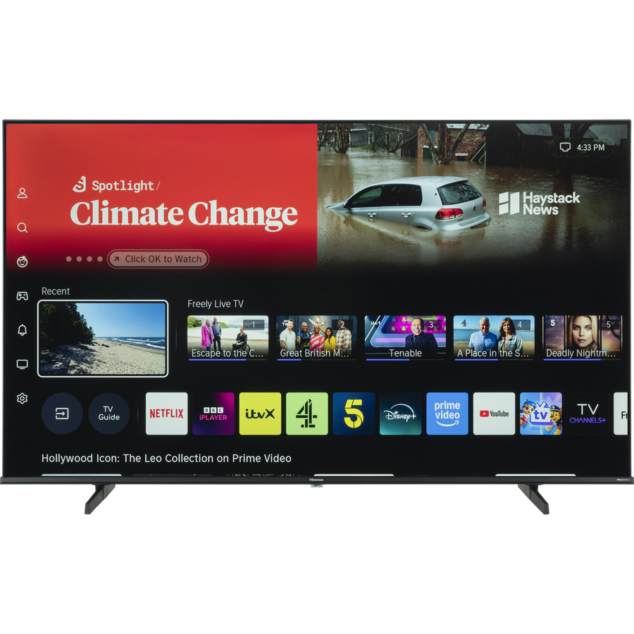 Hisense 58E7Q - Vue de face