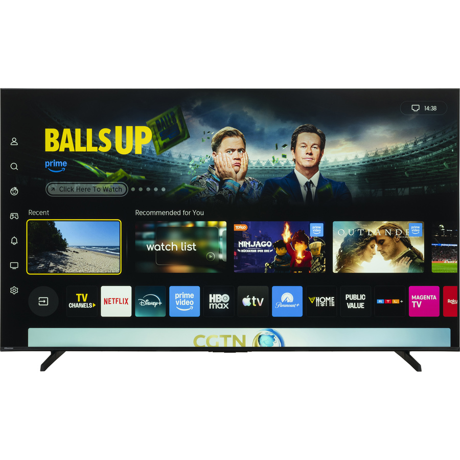 Hisense 75E7DS - Vue de face