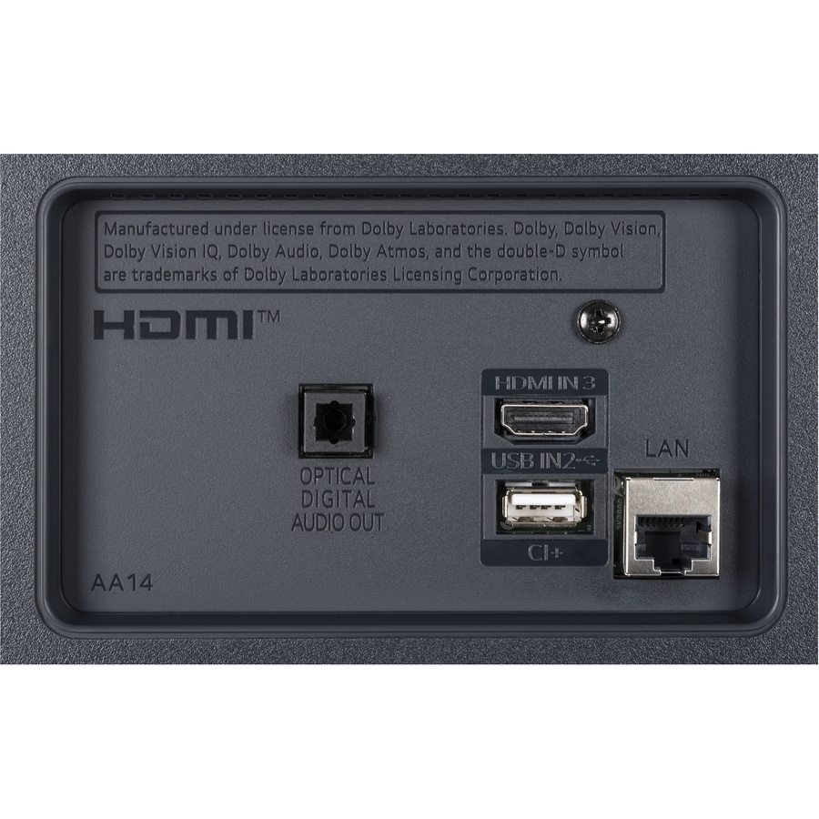 LG 43UR7800 - Connectique