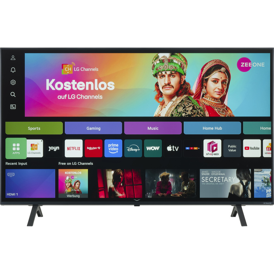 LG 50NANO80A - Vue de face