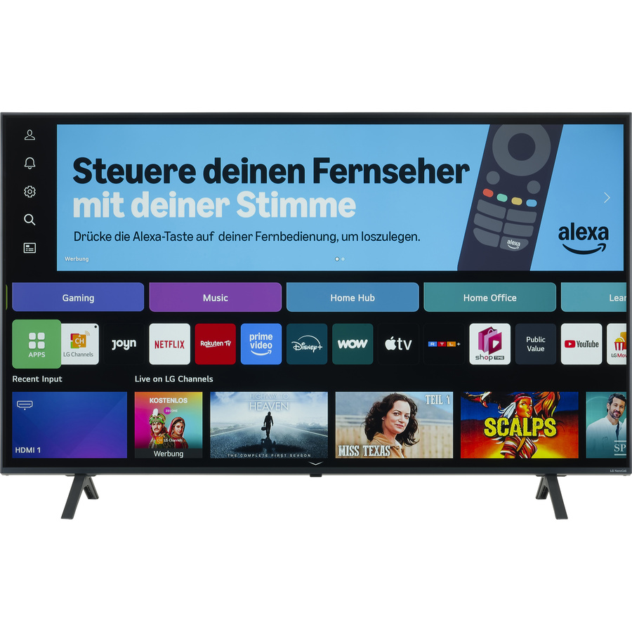 LG 55NANO80A - Vue de face