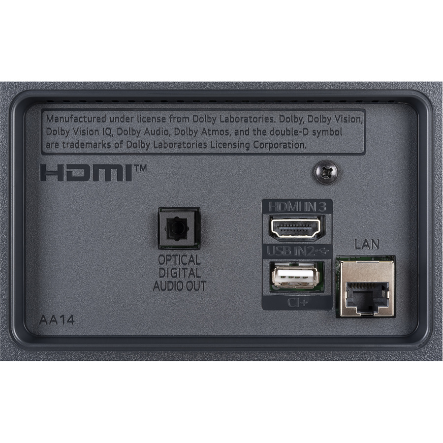 LG 55UR7800 - Connectique