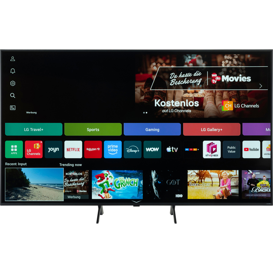 LG 65QNED80A - Vue de face