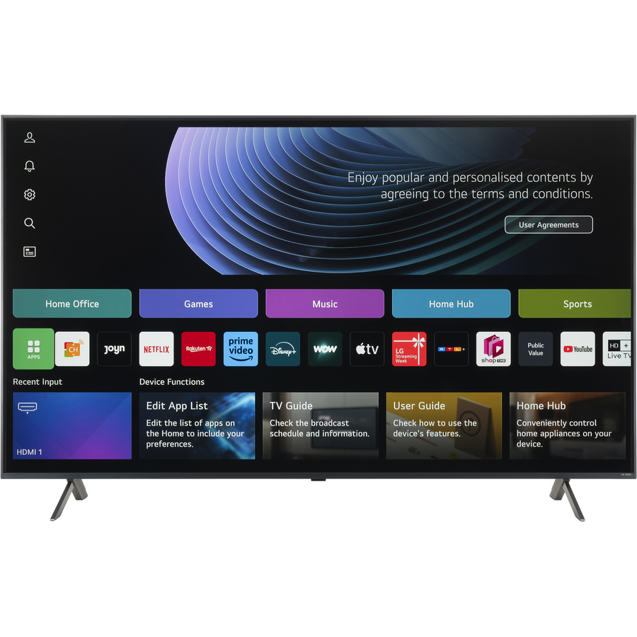 LG 65QNED80T - Vue de face