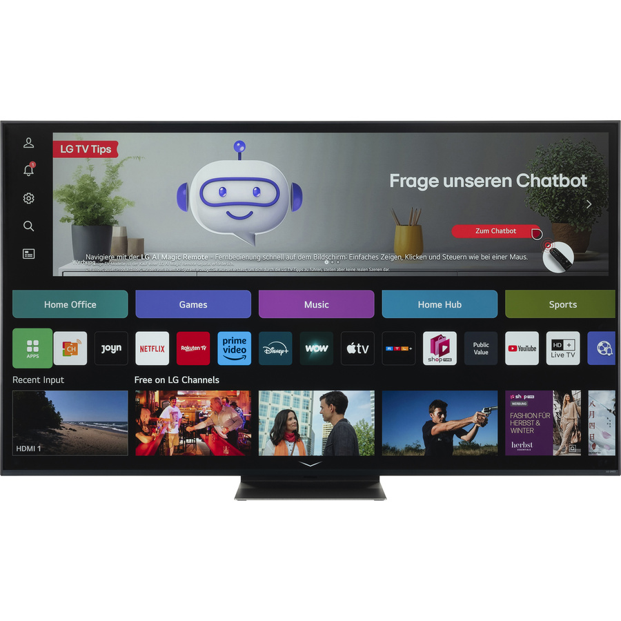 LG 65QNED86T - Vue de face