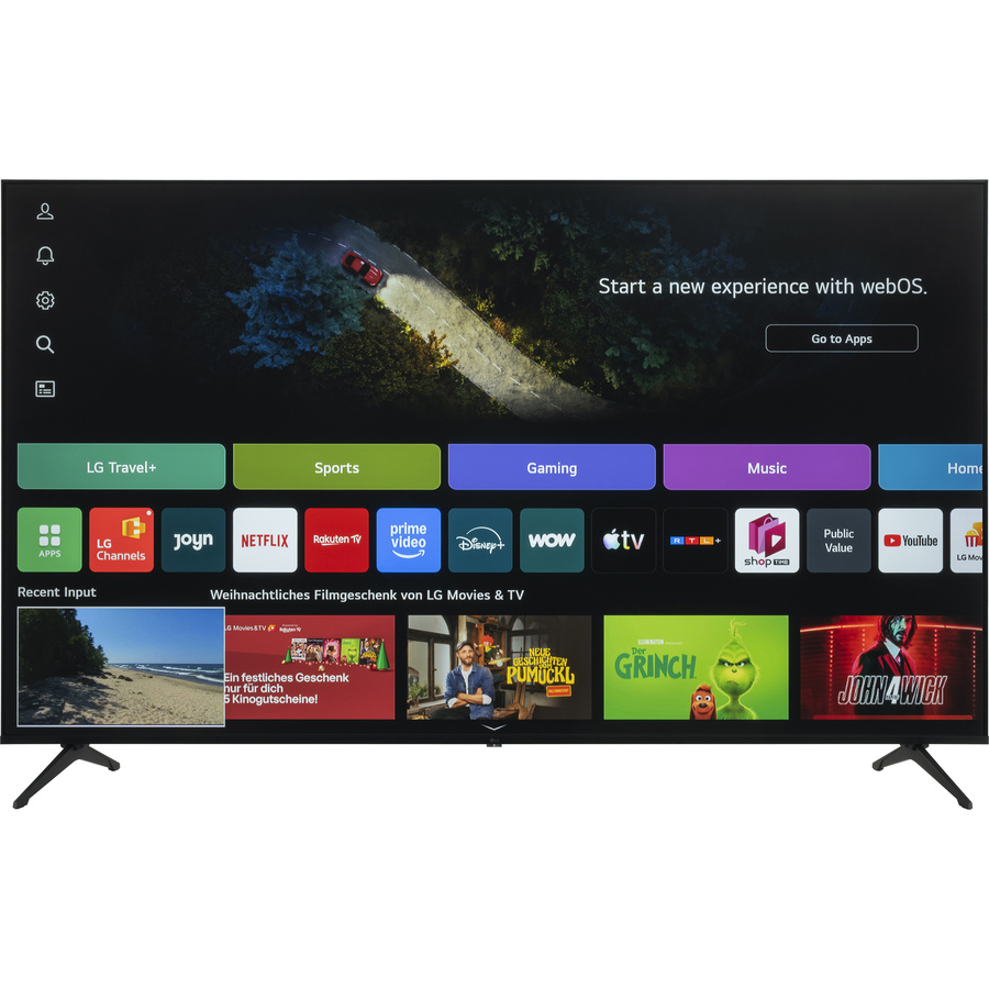 LG 75UA75006 - Vue de face