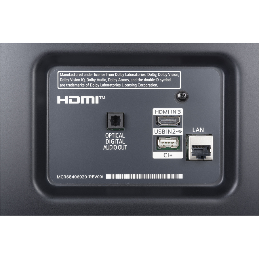 LG 75UR7800 - Connectique