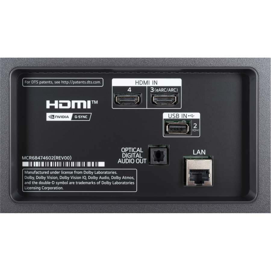 LG OLED48B4 - Connectique