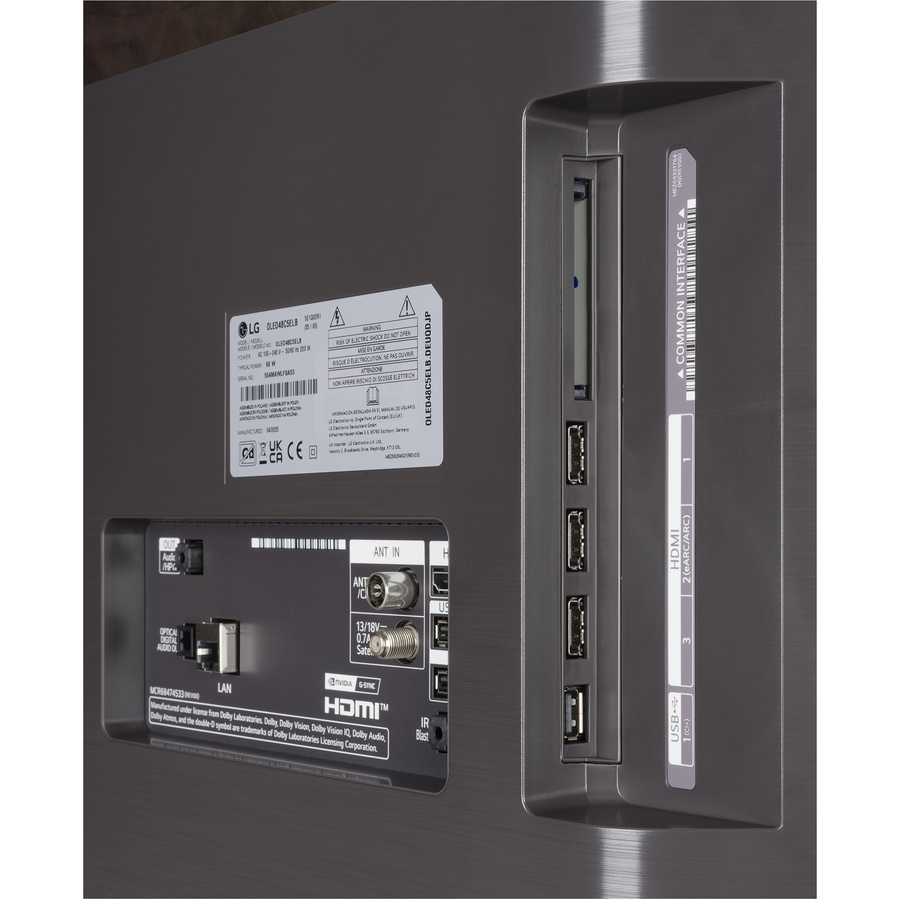LG OLED48C5 - Connectique