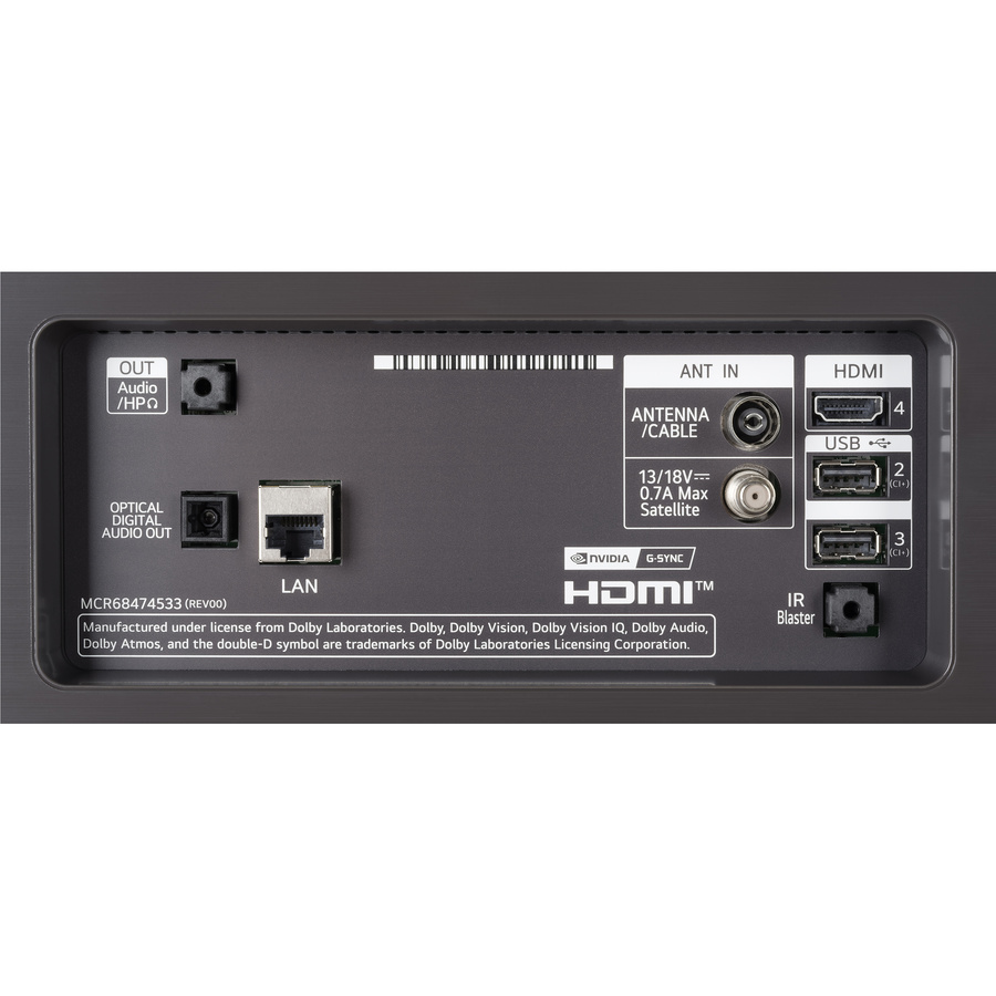 LG OLED48C5 - Connectique