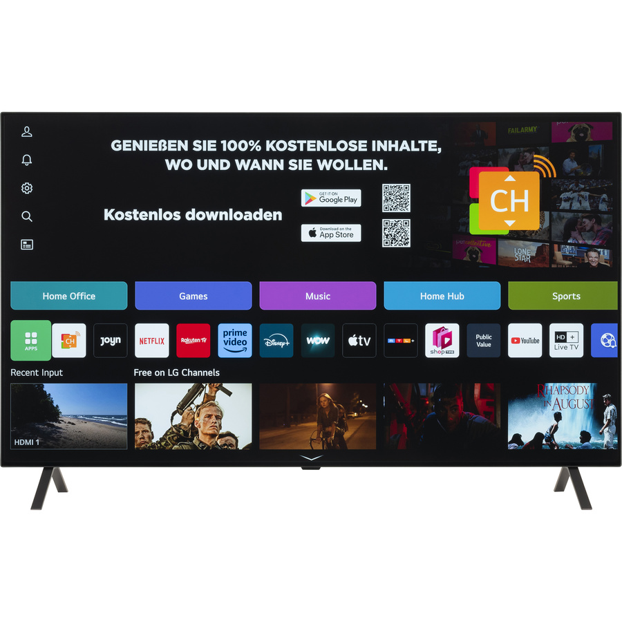 LG OLED55B4 - Vue de face