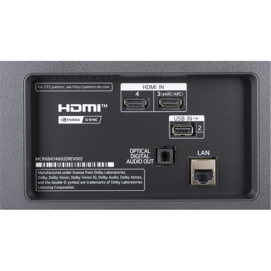 LG OLED55B4 - Connectique