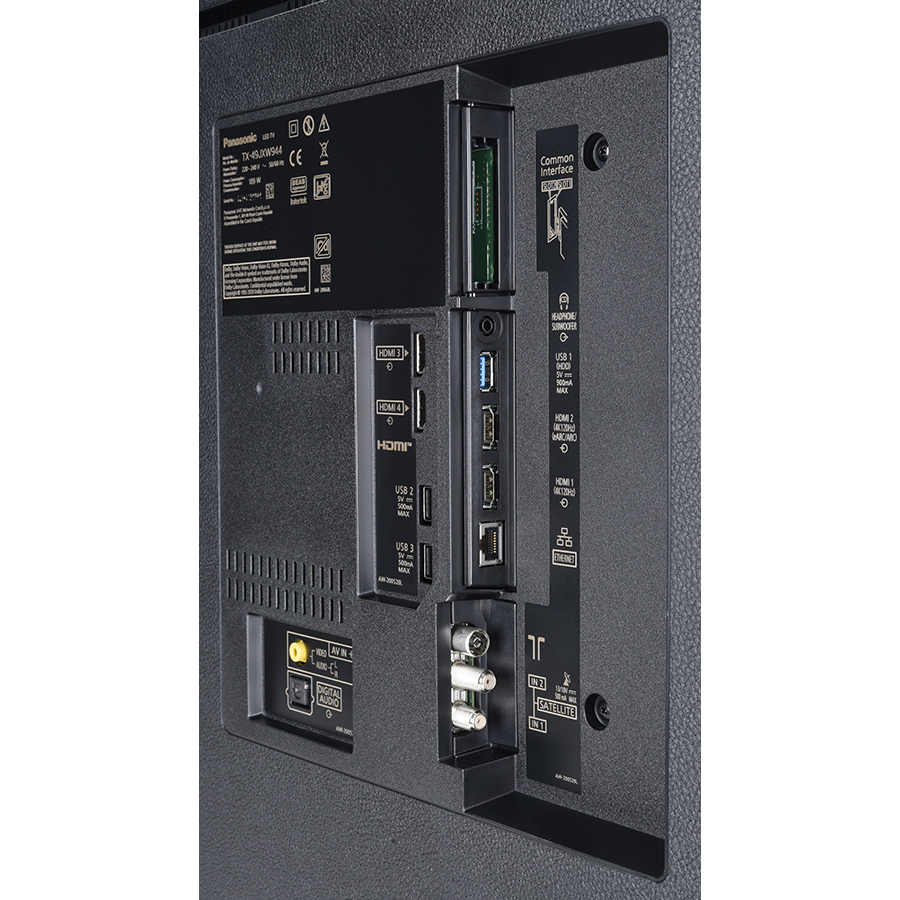 Panasonic TX-49JX940E - Connectique