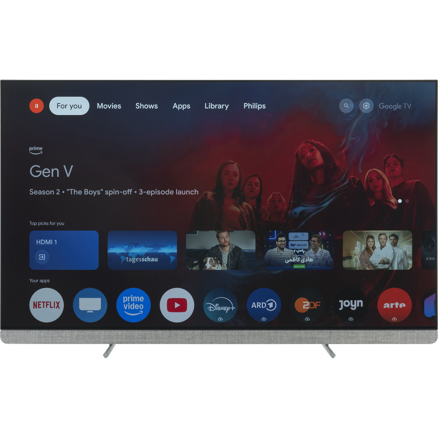 Philips 55OLED910 - Vue de face