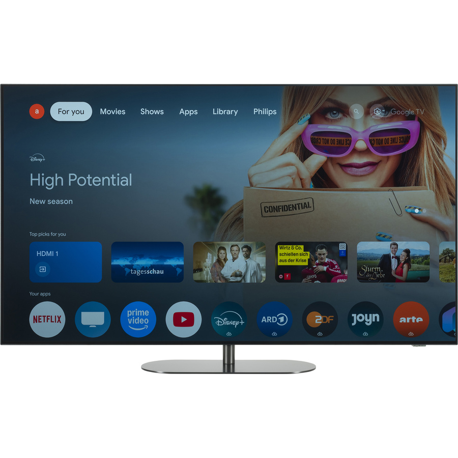 Philips 65OLED810 - Vue de face