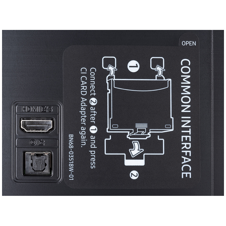 Samsung QE55Q60B - Connectique
