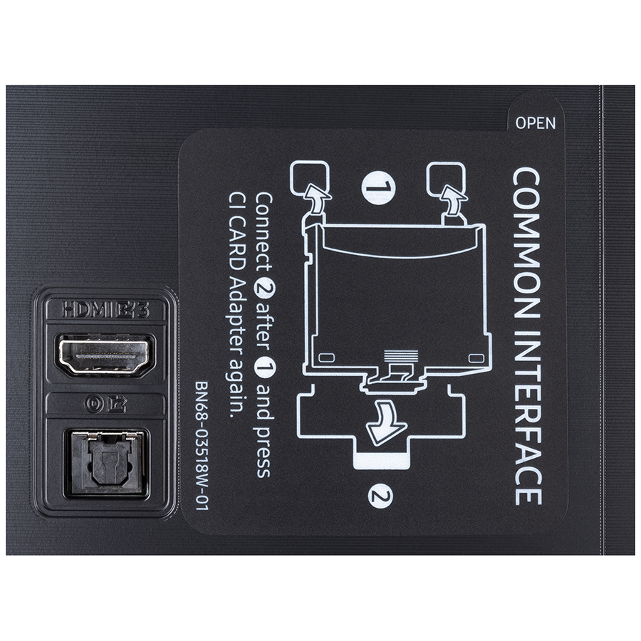 Samsung QE55Q67B - Connectique