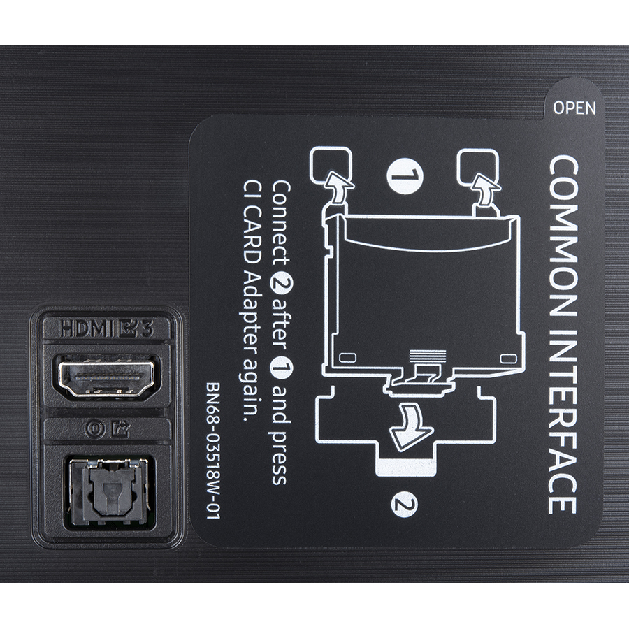 Samsung QE65Q60A - Connectique