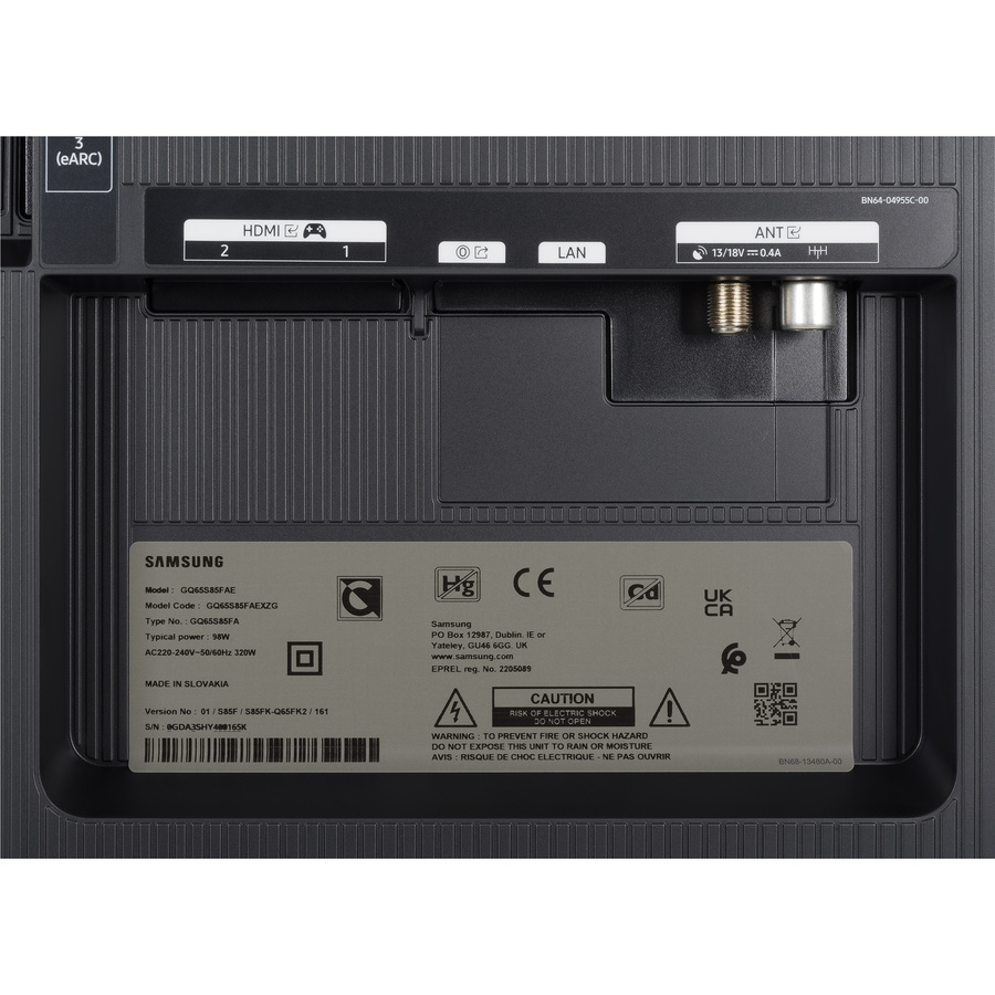 Samsung TQ65S85F - Connectique