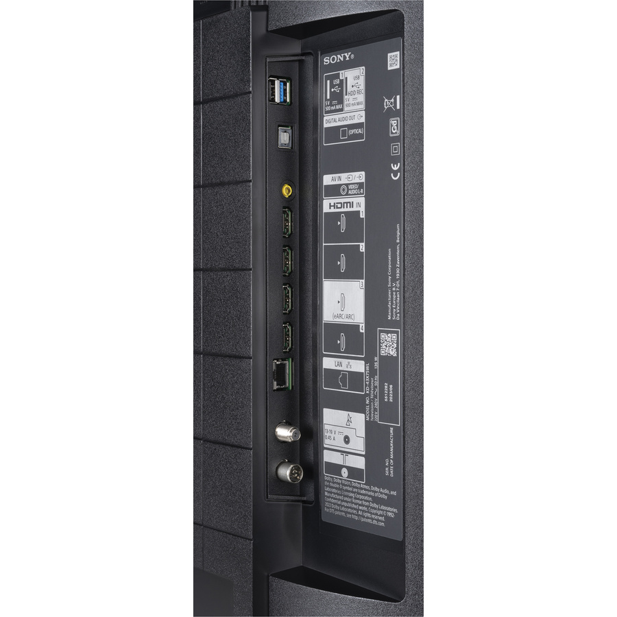 Sony KD-43X75WL - Connectique