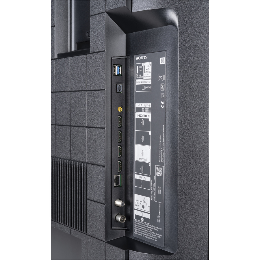Sony KD-55X80L - Connectique