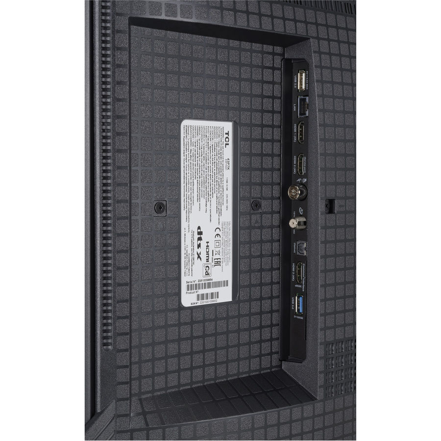 TCL 43P7K - Connectique