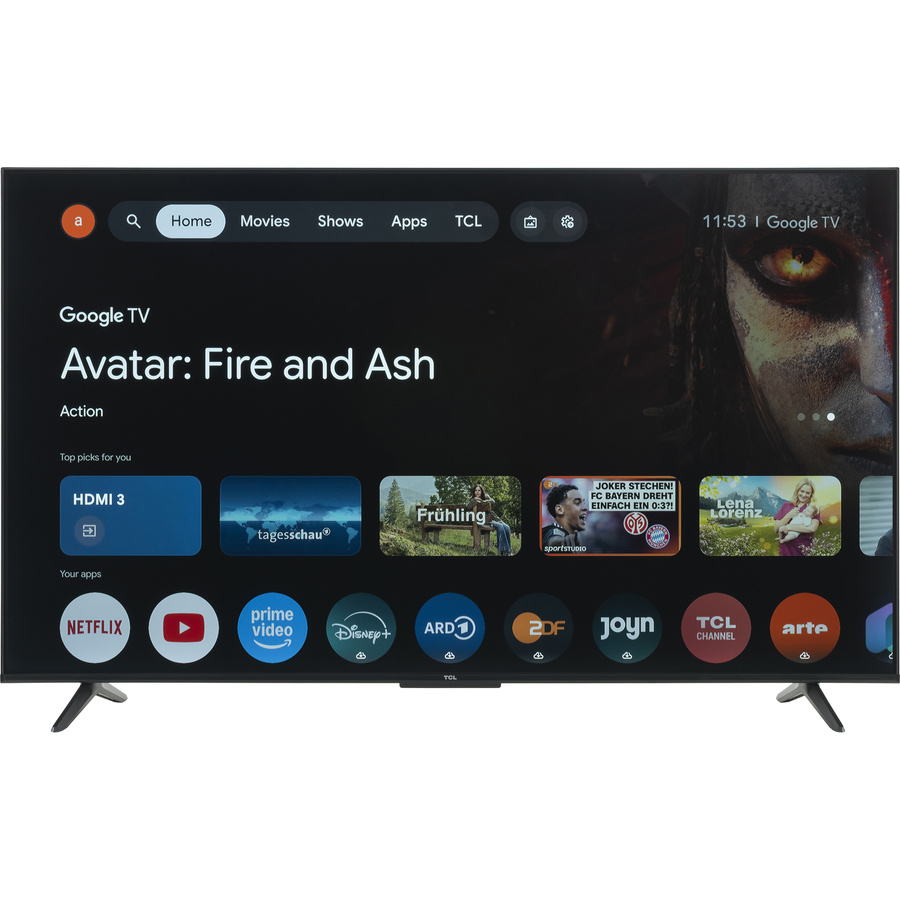 TCL 55P6L - Vue de face
