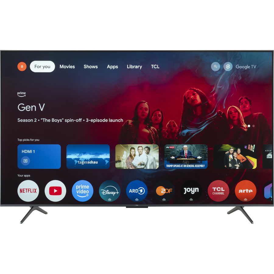 TCL 65C6K - Vue de face