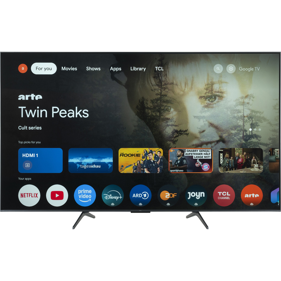 TCL 75C69K - Vue de face