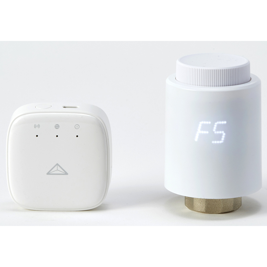 Sedea Kit de démarrage têtes thermostatiques connectées avec box Enki Connect