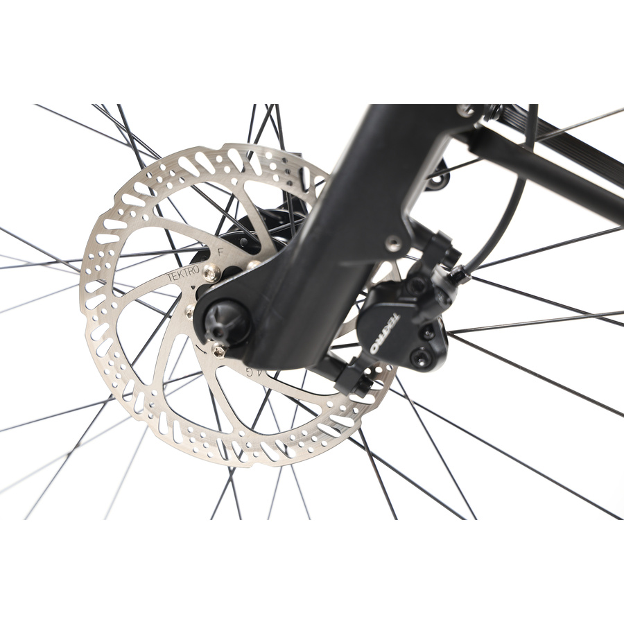 Decathlon Rockrider E-ACTV 900 - Frein à disque hydraulique à l'avant