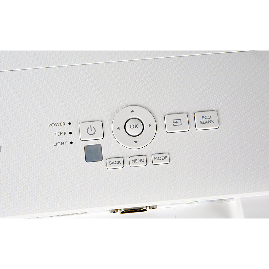 BenQ TK700STi - Bandeau de commandes