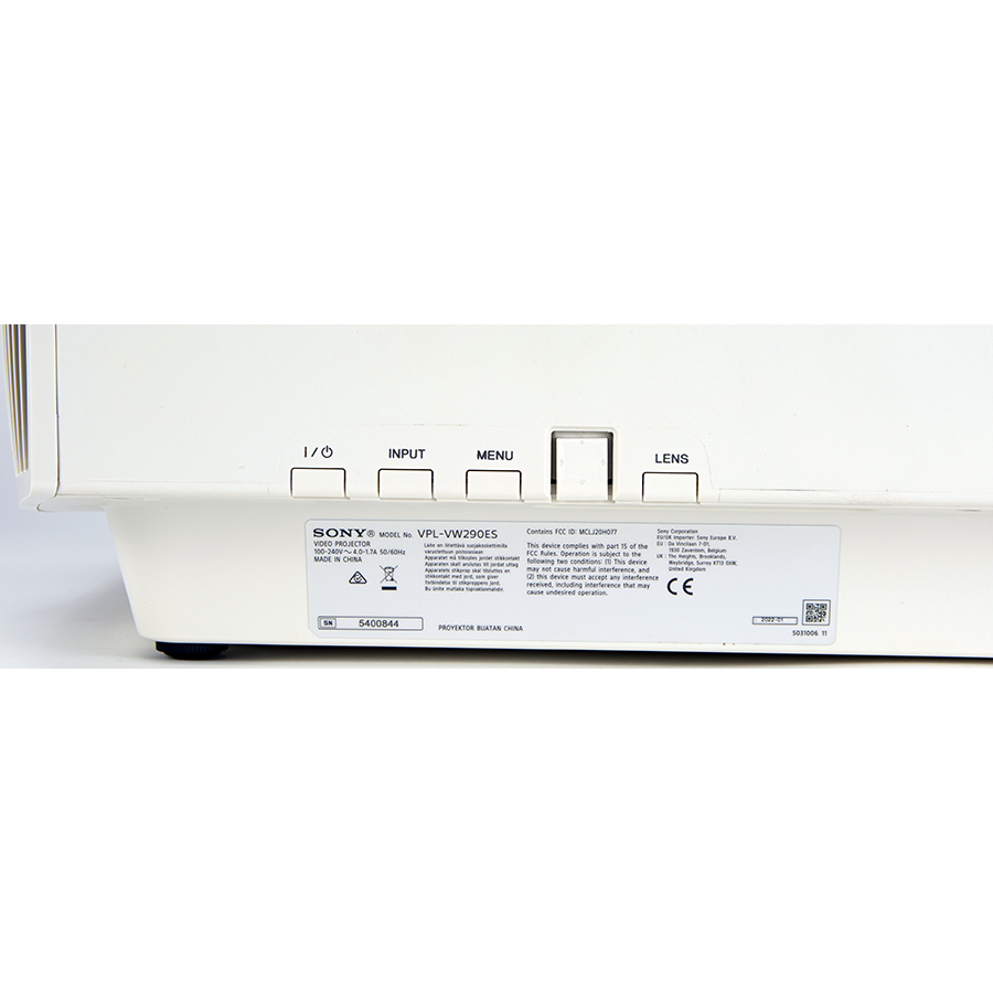 Sony VPL-VW290ES - Bandeau de commandes
